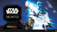 Load image into Gallery viewer, Event Entry - Star Wars Unlimited - Jump to Lightspeed win a carbonite box event 3/22
