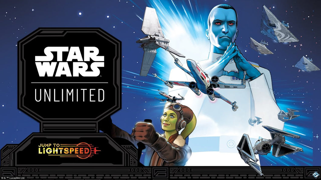 Event Entry - Star Wars Unlimited - Jump to Lightspeed win a carbonite box event 3/22